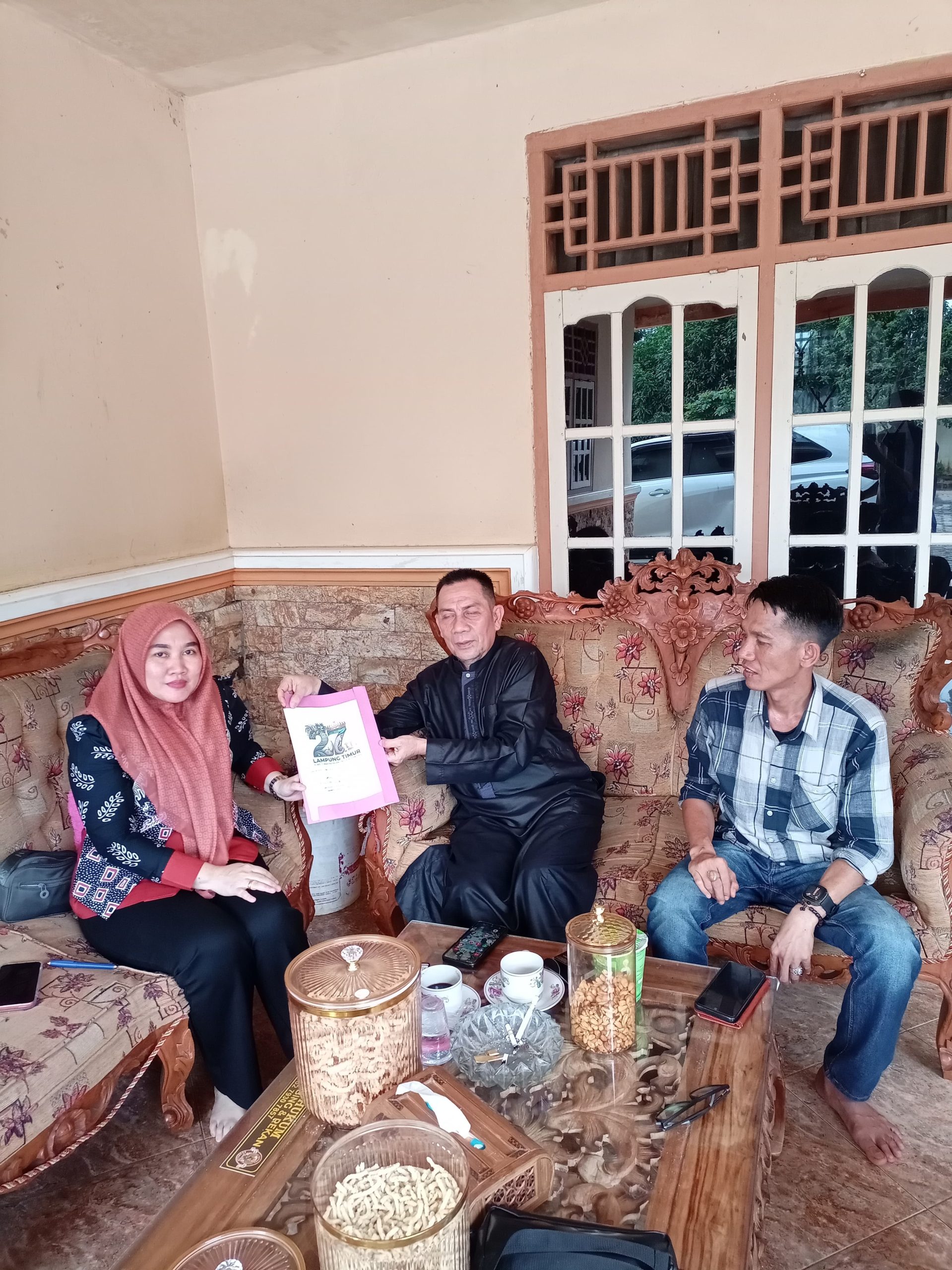 Setelah dikritisi, Pemkab koordinasi Dengan Tokoh Adat Lampung Timur, Terkait Logo HUT Ke-27.