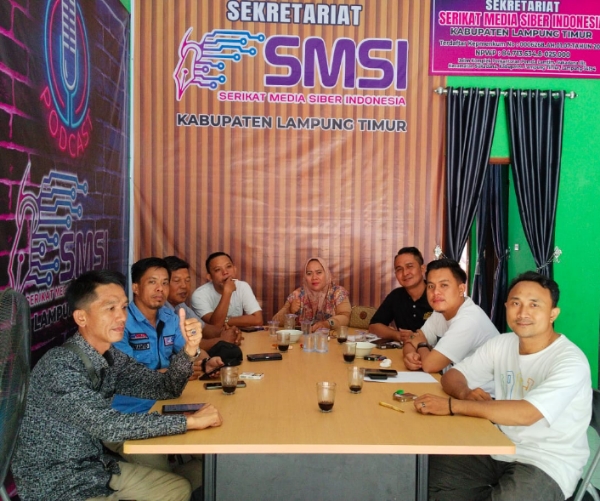 Bangun Soliditas Organisasi, SMSI Lampung Timur Fokus Program Kerja dan Sinergi